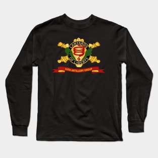 54th Artillery Group w Br - Ribbon Long Sleeve T-Shirt